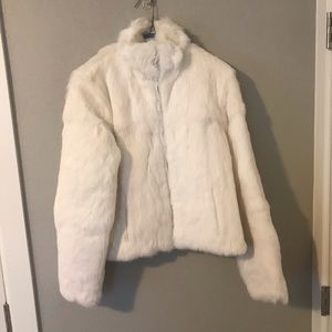 Reversible Rabbit Coat